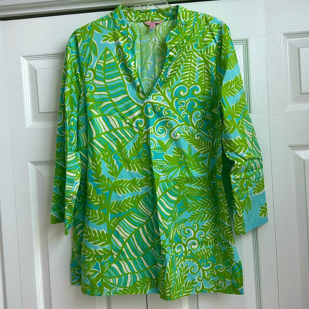 Cotton tunic/kaftan top - L